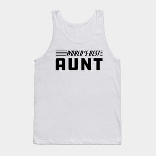 Aunt - World's best Aunt Tank Top